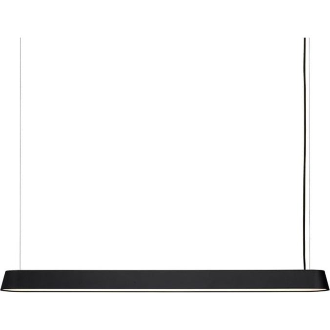 Photo of Linear Pendant Lamp / 87,2 cm Black - Pendant Lamps - Thomas Bentzen - Black