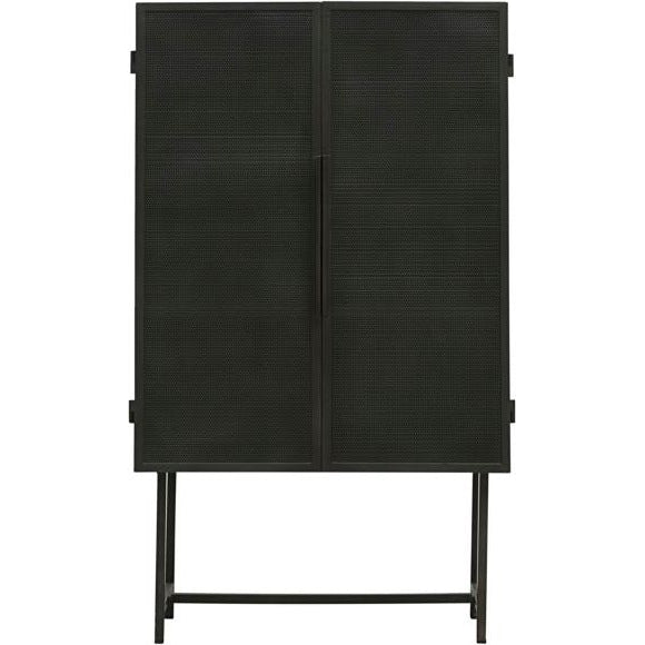 Photo of Assemble Cabinet - Black 80x38x135cm
