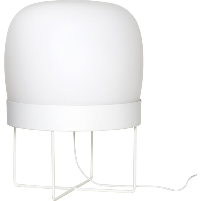 Photo of Floor lamp glass - White