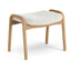 Lamino Foot Stool Oiled Oak/sheep Skin