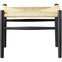 J83 Stool - Natural wicker