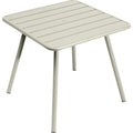Thumbnail photo of Luxembourg Four Leg Table 80 X 80 Cm - Cotton White - Dining Table Outdoor - Metal