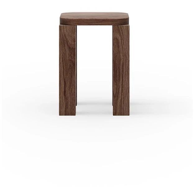 Atlas Stool - Skammel - Fumed Oak - H44 X W32 X D32 Cm