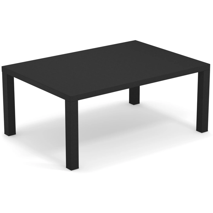Photo of Round Coffee Table 70x100 Black - Soffbord Utomhus - Christophe Pillet - Svart - Metall
