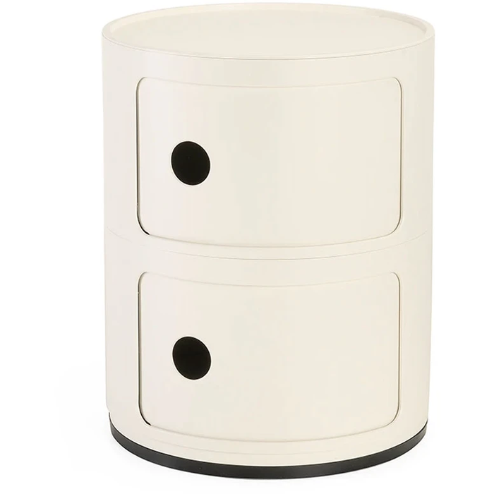 Photo of Modular 4986 Mat White, 2 Compartments - Hurtsar - Anna Castelli Ferrieri - Vit - Plast