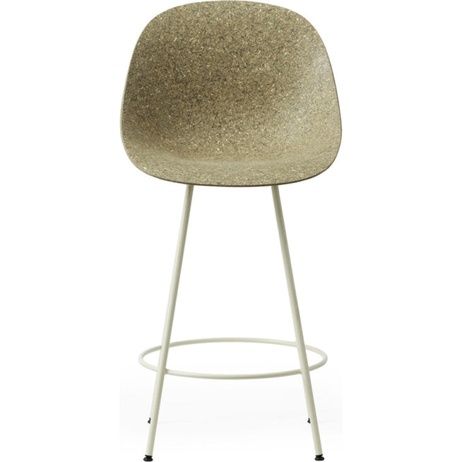 Photo of Mat Bar Chair 65 Cm Steel - Barstol - Seaweed / Cream Steel - H101 X W51,6 X D55 X Sh65 Cm