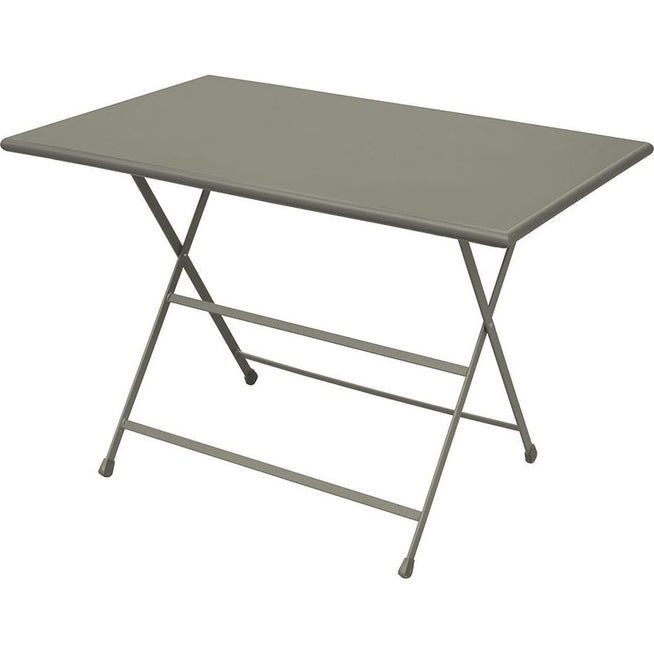 Photo of Arc En Ciel Folding Table 110 cm, Grey/green - Garden Table - Green - Metal