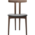 Carl Hansen - Ow58, T-chair, Oiled Walnut, Leather Cat. C Sif