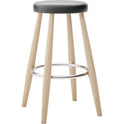 CH58 Bar Stool - White Oiled Oak