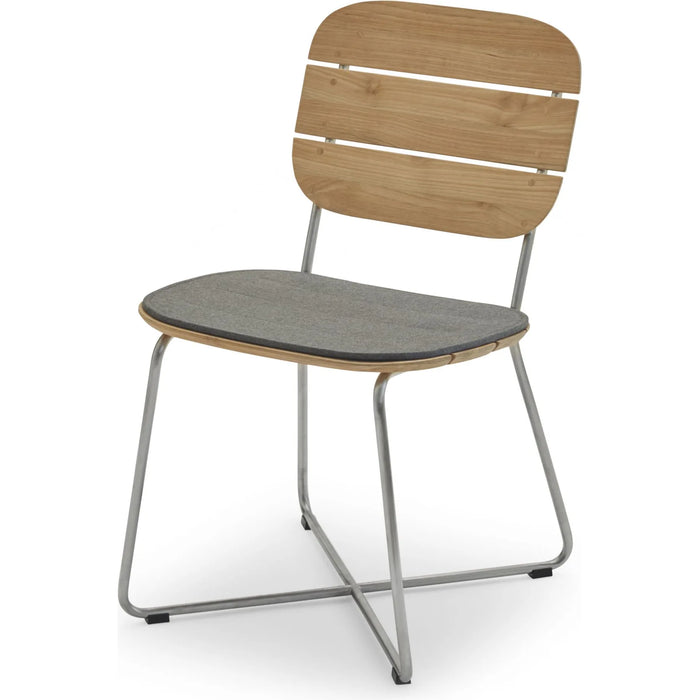 Lilium Chair Cushion Charcoal - Dynor & Kuddar - Grå