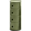 Thumbnail photo of Modular 4985 - Green - 4 Compartments - Drawer Units - Plastic