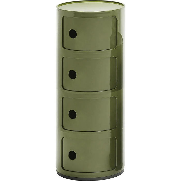 Photo of Modular 4985 - Green - 4 Compartments - Drawer Units - Plastic