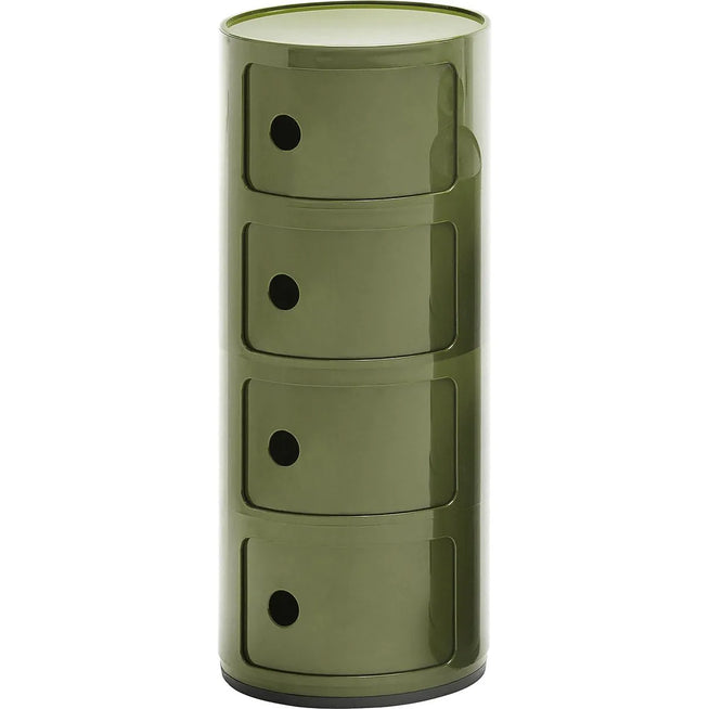 Photo of Modular 4985 - Green - 4 Compartments - Drawer Units - Plastic