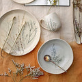 Thumbnail photo of Bea Plate Natural - Set of 6 pcs