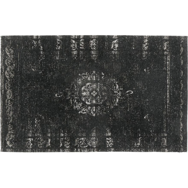 Photo of Grand Woven Rug - Dark Grey / Black