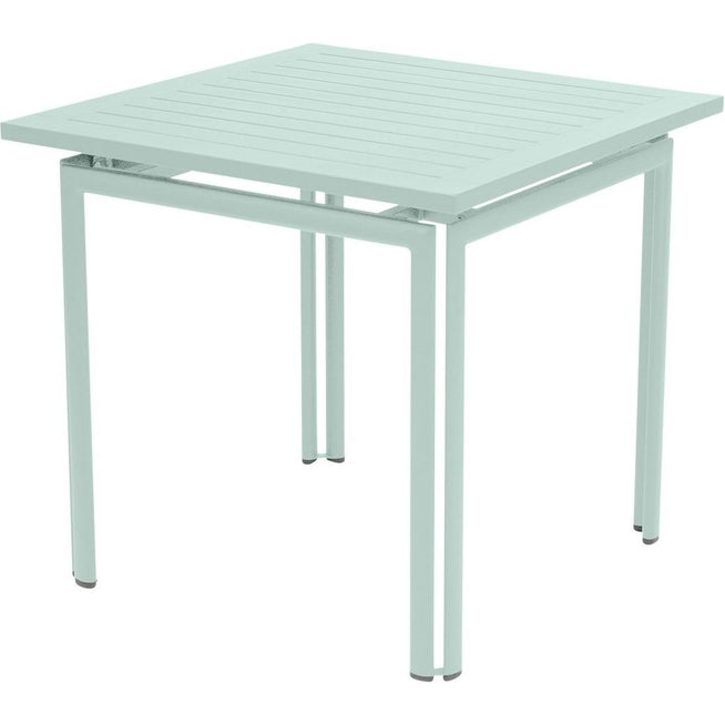 Photo of Costa Table 80x80 cm Ice Mint A7 - Outdoor Dining Table - Blue - Metal