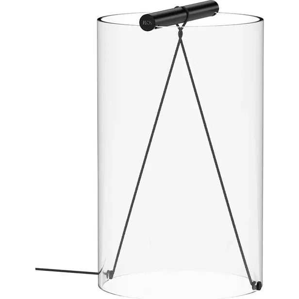 Photo of To-tie T2 Bordlampe Mat Sort - Flos