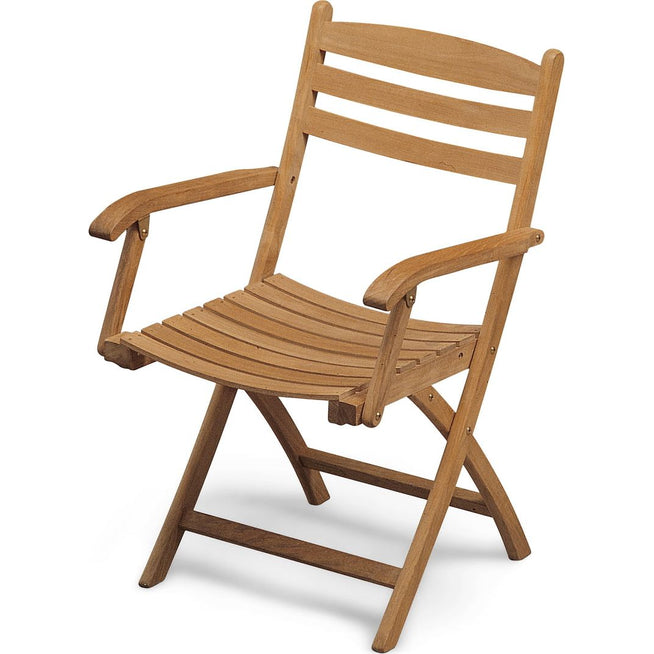 Photo of Selandia Teak - Outdoor dining chairs - Skagerak Design Team - Brown - Wood