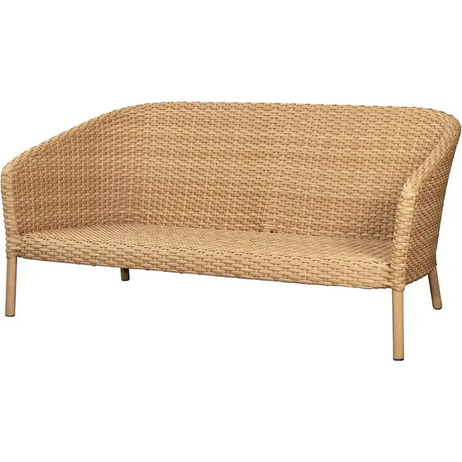 Photo of Ocean Large 2-seater Sofa - Garden Sofa - Frame: Natural - W155 X D90 X H73 X Sh40 Cm
