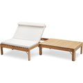Riviera Lounge Cushion - White - Cushions & Cushions - Povl Eskildsen - White