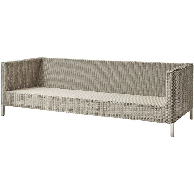 Photo of Connect Soffa 3-sits, Taupe, Dyna: Brun,cane-line Weave - Utomhussoffor - Cane-line Design Team