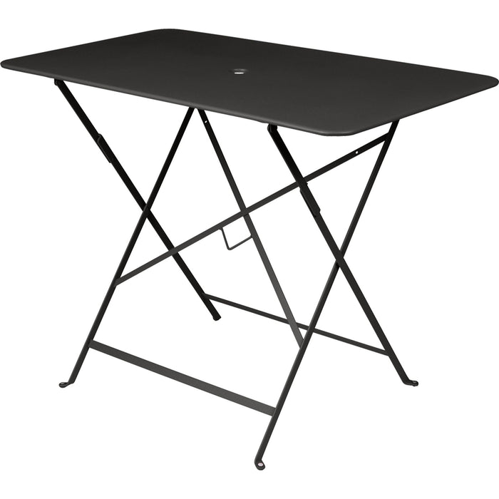 Photo of Bistro Table 97 x 57 cm - Liquorice - Garden Table - Black - Metal