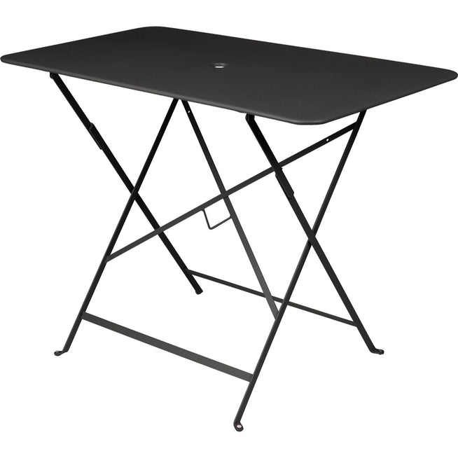 Photo of Bistro Table 97 x 57 cm - Liquorice - Garden Table - Black - Metal