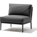 Conic Single Modul, Grey, Cane-line Softtouch - Utomhussoffor - Foersom & Hiort-lorenzen Mdd