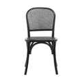 Thumbnail photo of Wicky Chair with Wicker - Black
