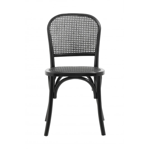 Photo of Wicky Chair with Wicker - Black