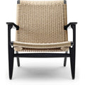 Thumbnail photo of Carl Hansen - Ch25, black lacquered oak, natural braided paper string - Armchairs - Hans J. Wegner - Wood - Natural material/wood