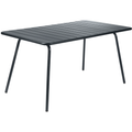 Thumbnail photo of Luxembourg Table 143 X 80 Cm, Anthracite - Matbord Utomhus - Frédéric Sofia - Grå - Metall