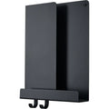 Thumbnail photo of Folded Shelves Xs, Black - Wall Shelves - Johan Van Hengel - Black - Metal