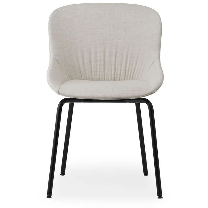 Photo of Hyg Comfort Chair Full Upholstery - Spisebordsstol - Base: Black Steel / Canvas 216 - H84 X L54 X D55,5 X Sh46 Cm