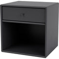 Thumbnail photo of Dream Nightstand, Suspension Rail - Anthracite - Bedside Table - Peter J. Lassen - Black