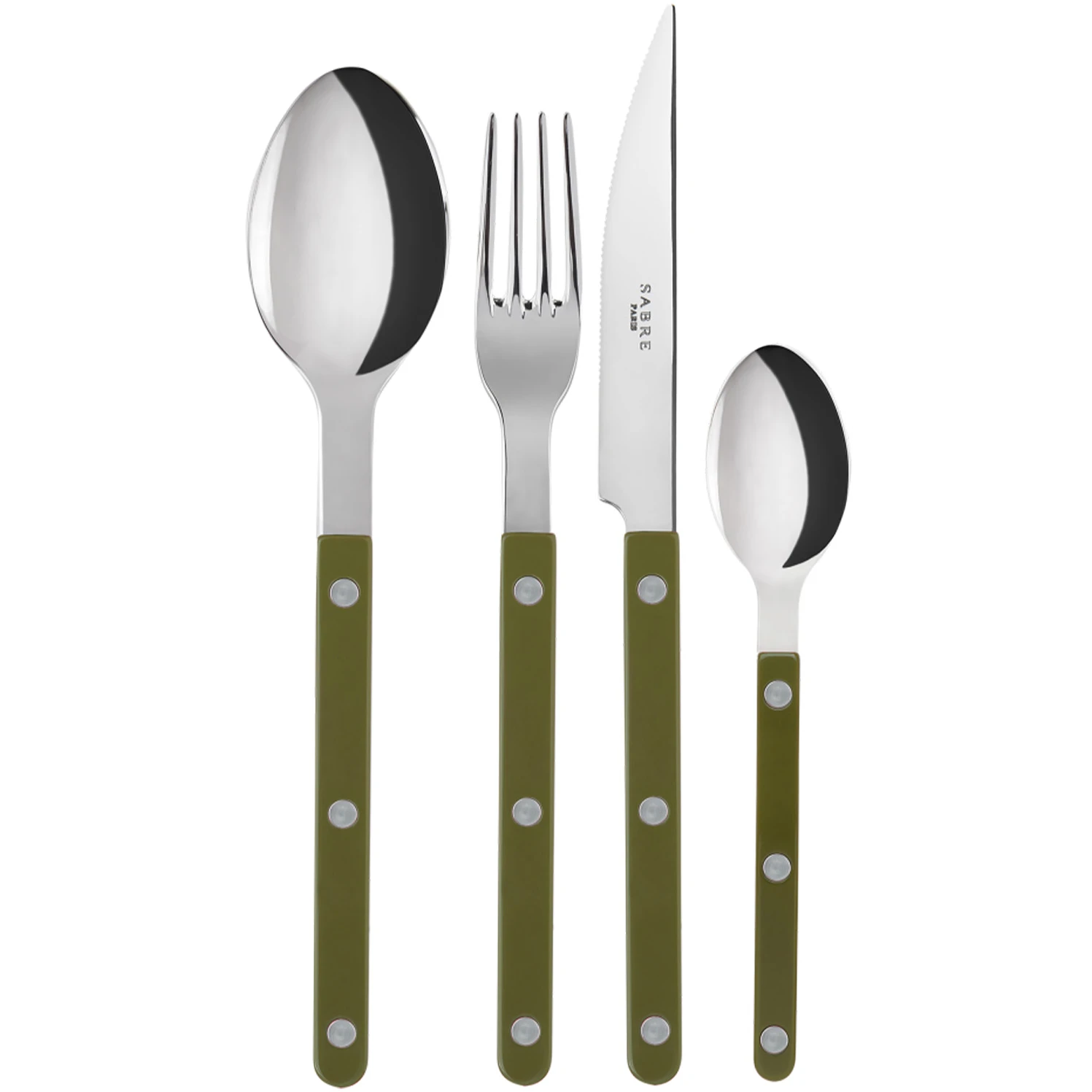 Bistrot Shiny Solid - 4 Pieces Cutlery Set