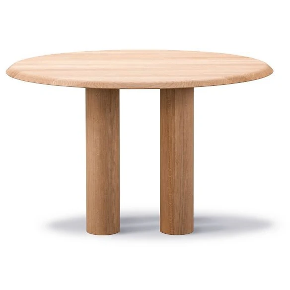 6775 Islets Dining Table Ø: 120 cm - Light Oiled Oak