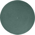 Thumbnail photo of Circle Rug Round Dark Green