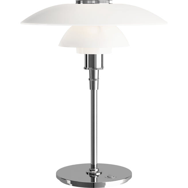 Photo of Ph 4½-3½ Glas Bordlampe Krom