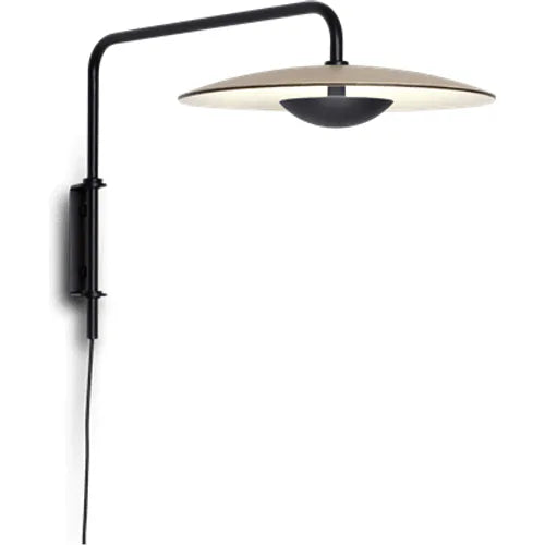 Photo of Ginger A - Oak - Dimmable Plug-in - Wall Lamps - Wood