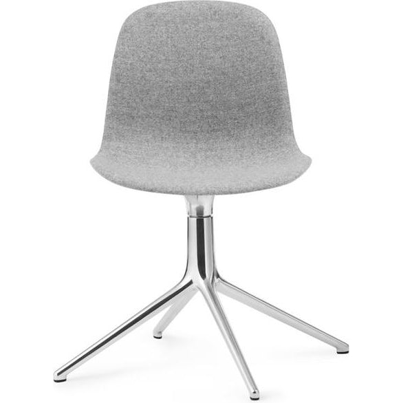 Photo of Form Drejestol Sh: 44cm - Partner Grey/aluminium