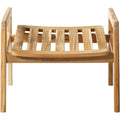 Thumbnail photo of M7 Sammen Footstool Teak-nature Oiled