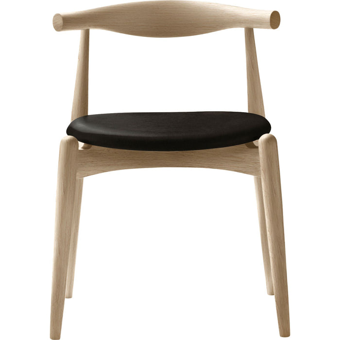 Photo of Carl Hansen - Ch20, Soaped oak, Leather group B Thor - 301 - Dining chairs - Hans J. Wegner - Wood - Wood