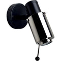 Thumbnail photo of Biny Spot Led Mat Black/Nickel O/Switch