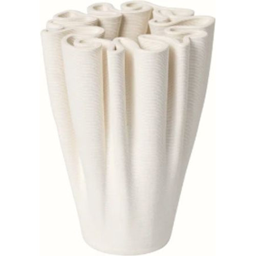 Photo of Dedali Vase - Vase - Off White - W:17 X H:25 Cm