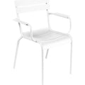 Thumbnail photo of Luxembourg Armchair Cotton White 01 - Matstolar Utomhus - Frédéric Sofia - Vit - Metall