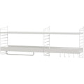 Thumbnail photo of String Wall Rack 50x30, White, 2-pack - Shelving - Nils Strinning - White - Metal