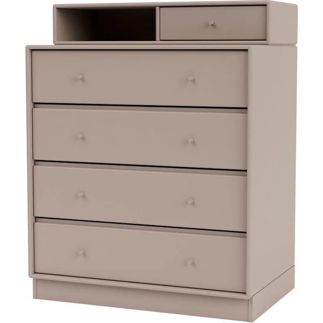 Photo of Keep Chest Of Drawers - Plinth H7 Cm - Mushroom - Beige - Wood