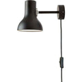 Thumbnail photo of Type 75 Mini Wall Lamp Jet Black With Cable, Excl. Led 10w E27 Ip20 - Sänglampor - Sir Kenneth Grange - Svart