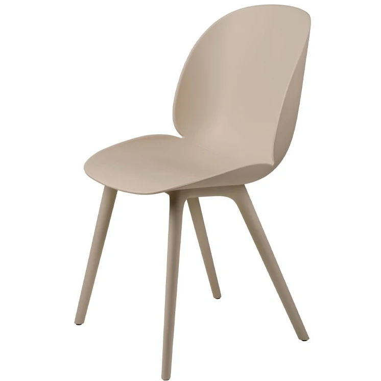 Beetle Dining Chair Plastic Un-upholstered